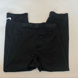 Mens xsmall‎ black leggings pants Dri-fit